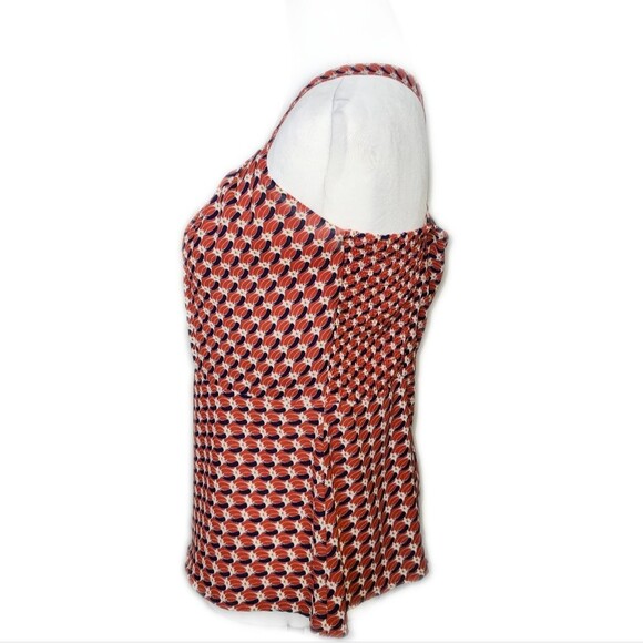 CAbi Style #778 Dream Day Peplum Tank Top, Back Zipper, Smocked Sides, 8 - Picture 3 of 7